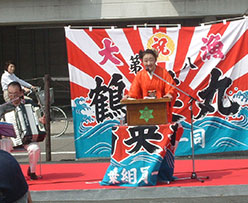 田辺鶴瑛による介護講談