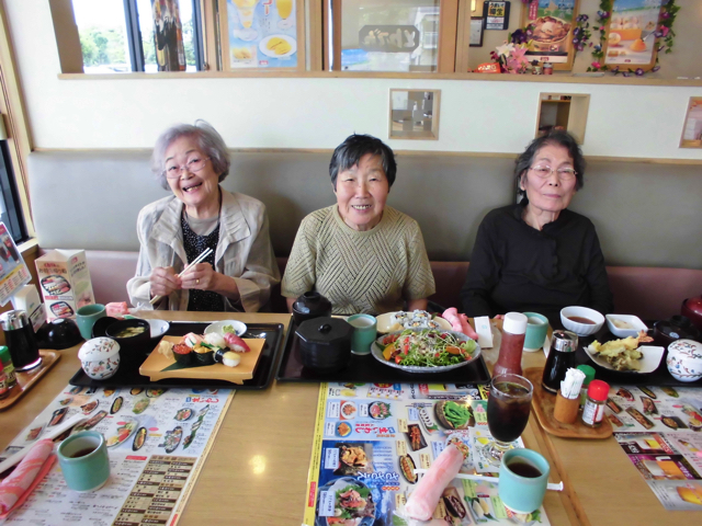 外食トレーニングの様子