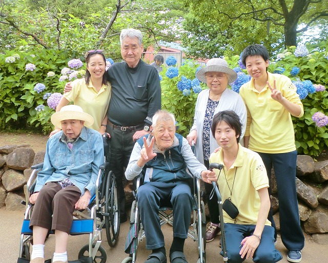 都市農業公園にて